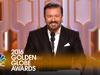 Ricky Gervais Opens the 2016 Golden Globes - {channelnamelong} (TelealaCarta.es)