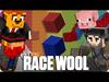 ¡SARA Y GONA! VS ¡MACU Y EXO! RACE WOOL | Minecraft - {channelnamelong} (TelealaCarta.es)
