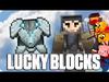 ¡LA ARMADURA MAS DURA! LUCKY BLOCKS | Minecraft Con Sara, Luh, Exo Y Macundra - {channelnamelong} (TelealaCarta.es)