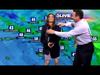 Meteorologist green screen fail during weather report - {channelnamelong} (TelealaCarta.es)