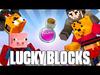 ¡LA MEJOR PEOR POCION! LUCKY BLOCKS | Minecraft Con Sara, Luh, Exo Y Macundra - {channelnamelong} (TelealaCarta.es)