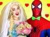 Spiderman & Frozen Elsa’s Dream Wedding! Ft Hulk. Funny Superhero movie in Real Life :) - {channelnamelong} (TelealaCarta.es)