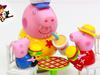 Peppa Pig y George en la Hamburguesería con el Abuelito Pig - {channelnamelong} (TelealaCarta.es)