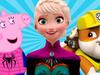 Peppa Pig Pink Spiderman y Frozen Elsa Paw Patrol La Patrulla Canina - La Cerdita En Español PequeTV - {channelnamelong} (TelealaCarta.es)