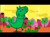 Peppa pig Family Little George Dinosaur scares and running for Peppa Pig Crying - {channelnamelong} (TelealaCarta.es)