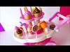 Toy ice cream cart learn colors names of foods lollipop candy chocolate strawberry ice cream kids to - {channelnamelong} (Super Mediathek)