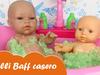 Aventuras de bebes, la muñeca bebé Lucía y la muñeca bebé Ana se bañan en Gelli Baff casero - {channelnamelong} (TelealaCarta.es)