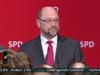 Martin Schulz, SPD-Vorsitzender, zu den ersten Hochrechnungen - {channelnamelong} (Super Mediathek)