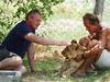 Martin Clunes & A Lion Called Mugie