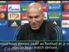 Zidane «Ce stade respire la Ligue des champions» - {channelnamelong} (Super Mediathek)