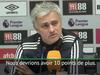Mourinho «Nous devrions avoir dix points de plus» - {channelnamelong} (Replayguide.fr)