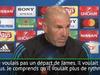 Zidane: &#039;&#039;Je n&#039;ai jamais voulu le départ de James" - {channelnamelong} (TelealaCarta.es)