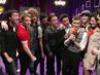 Los ganadores de la primera gala de Destino Eurovisión celebran el triunfo en el backstage - {channelnamelong} (TelealaCarta.es)